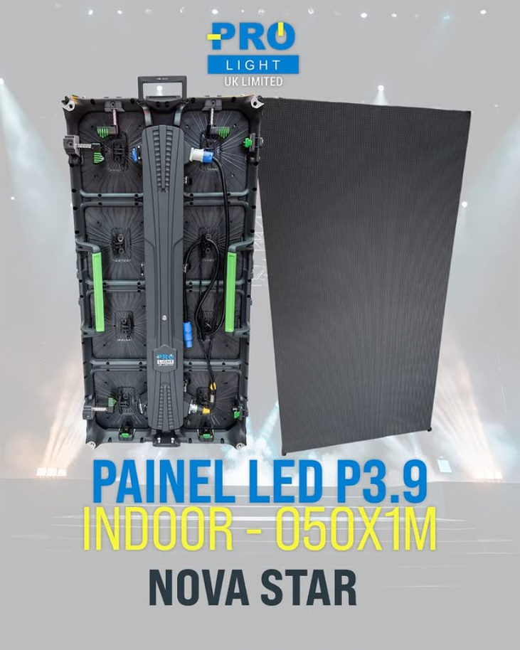 Painel P3.9 Indoor Pro Light UK 0.50x1M